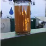 Marine Liquid Sample Analysis in Glass Jar