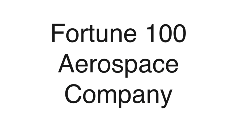 fortune 100 aerospace client logo