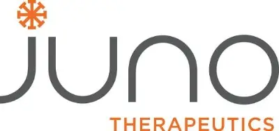 Juno Therapeutics logo: modern design symbolizing hope and innovation in cancer treatment.